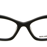 Karl Lagerfeld KL6134 001 Full Rim Black Women's Eyeglasses (, )