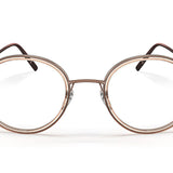 Silhouette Dynamics Colorwave Contour Fullrim 5582/75 3530 Shiny Blush Pink/Rose Gold Women's Eyeglasses Frame