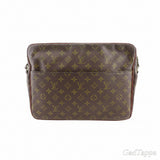 Louis Vuitton Shoulder Bag Monogram Old Nile Brown Women's Used T23887 - Vintage