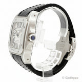Cartier Santos 100 LM W20073X8 Silver Dial Men’s Watch - Pre-owned