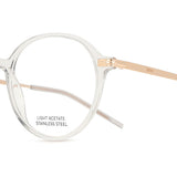 BOSS 1664 FT3 Full Rim Transparent Light Gray Women's Eyeglasses