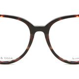 Rag & Bone RNB3027 086 Full Rim Dark Havana Women's Eyeglasses (, )