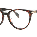 Rag & Bone RNB3027 086 Full Rim Dark Havana Women's Eyeglasses (, )