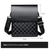 Chrome Hearts, Black C, 25 × 7.5 × 19cm, Men's Shoulder Bag / Crossbody Messenger Bag, PU Leather, 25 × 7.5 × 19cm, Black C