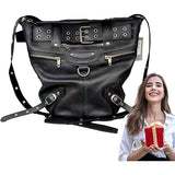 Chrome Hearts, Black, Multi-Pocket Studded Messenger Bag / Shoulder Bag, Black