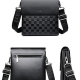 Chrome Hearts, Black C, 25 × 7.5 × 19cm, Men's Shoulder Bag / Crossbody Messenger Bag, PU Leather, 25 × 7.5 × 19cm, Black C