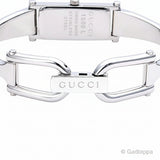 GUCCI Women's Watch YA015555-1P-LSS-BLK 1500 Black Dial Quartz Stainless Steel