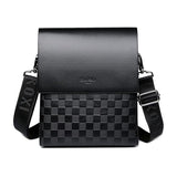 Chrome Hearts, Black C, 25 × 7.5 × 19cm, Men's Shoulder Bag / Crossbody Messenger Bag, PU Leather, 25 × 7.5 × 19cm, Black C