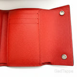 Louis Vuitton x Supreme Ketten-Portemonnaie „Rot“, M67755
