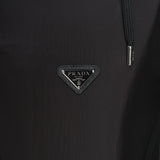 Prada, Men's Triangle Logo Hooded Zip-Up Jacket, Re-Nylon