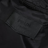 Prada, Men's Triangle Logo Hooded Zip-Up Jacket, Re-Nylon