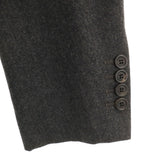 Prada, Charcoal Gray, Size 44R, Men's Tailored Jacket, Wool, 44R, Charcoal Gray