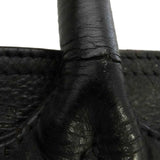 Chrome Hearts, Black, OLD FS TOTE Cross Patch Leather Tote Bag, Leather, Black