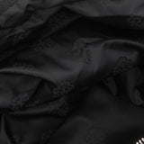 Chrome Hearts, Black/Silver, MOTO BACKPACK CROSS Cemetery Cross Patch Leather Backpack, Leather, Black/Silver