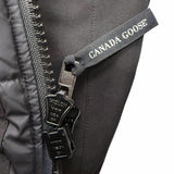 Canada Goose JASPER 3438JM, Black, Size S, Men's Fur Hooded Down Jacket, Polyester Cotton Nylon Down Feather Coyote Fur, Size S, Black