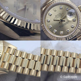Vintage Rolex Datejust 69178G 10P Diamond Yellow Gold Ladies Watch Pre-Owned