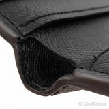 Louis Vuitton dreifach gefaltetes Portemonnaie LOUIS VUITTON Portefeuille Zoe Monogram Canvas Monogram Giant Reverse, goldfarbene Hardware, kompakt, M80725