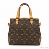 Louis Vuitton Batignolles Monogram Tote Bag M51156 PVC Leather VI0066 Brown Gold Handbag - Pre-Owned