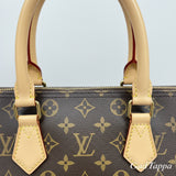 Louis Vuitton Batignolles Monogram Tote Bag M51156 PVC Leather VI0066 Brown Gold Handbag - Pre-Owned
