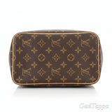 Louis Vuitton Batignolles Monogram Tote Bag M51156 PVC Leather VI0066 Brown Gold Handbag - Pre-Owned