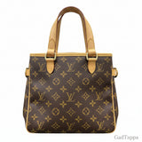 Louis Vuitton Batignolles Monogram Tote Bag M51156 PVC Leather VI0066 Brown Gold Handbag - Pre-Owned
