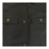 Chanel, Black, Size 34, Women's Sport Line Coco Mark Jacket, Cotton/Silk, 34, Black