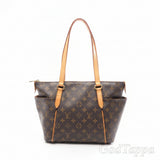 Louis Vuitton Totally PM Tote Bag, PVC Coated Canvas and Leather, Monogram Pattern, Women's, Brown, M56688 - Pre-owned