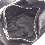 Chrome Hearts, Black, HOBO Scroll Label Women's Shoulder Bag, Leather/SV925, Black