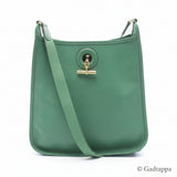 Hermes Vespa PM Shoulder Bag, Courchevel Leather, (Manufactured in 1997), Women's  - Pre-owned