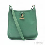 Hermes Vespa PM Shoulder Bag, Courchevel Leather, (Manufactured in 1997), Women's  - Pre-owned