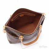 Louis Vuitton Totally PM Tote Bag, PVC Coated Canvas and Leather, Monogram Pattern, Women's, Brown, M56688 - Pre-owned