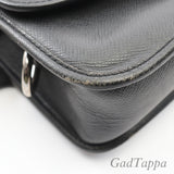 Louis Vuitton Andrey Shoulder Bag, Taiga Leather, Ardoise, Men's, Black, M32482 - Pre-owned
