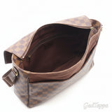 Louis Vuitton Bastille Damier Ebene Shoulder Bag, PVC Coated Canvas Leather, Men's/Women's, Brown, N45258 - Pre-owned