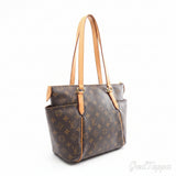 Louis Vuitton Totally PM Tote Bag, PVC Coated Canvas and Leather, Monogram Pattern, Women's, Brown, M56688 - Pre-owned