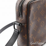 Louis Vuitton Christopher Wearable Wallet Monogram Macassar Shoulder Bag - Pre-owned