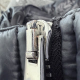 Prada, Navy, Size 46, Men's Triangle Logo Down Jacket, Nylon, 46, Navy