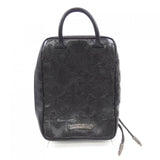 Chrome Hearts, Black, Small, EVERYDAY CARRY SM BAG Cemetery Cross Patch Leather Handbag, Leather, Small, Black