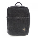 Chrome Hearts, Black, Small, EVERYDAY CARRY SM BAG Cemetery Cross Patch Leather Handbag, Leather, Small, Black