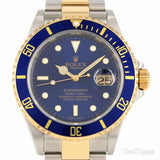 Rolex Submariner Date 16613 SSxYG Automatic V-serial - Vintage