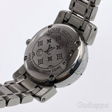 LOUIS VUITTON Tambour Bijou Watch Q151C Stainless Steel White Silver Women's -Pre-owned