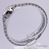 LOUIS VUITTON Tambour Bijou Watch Q151C Stainless Steel White Silver Women's -Pre-owned