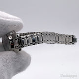 LOUIS VUITTON Tambour Bijou Watch Q151C Stainless Steel White Silver Women's -Pre-owned