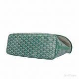 Goyard Capetian MM Shoulder Bag, PVC, CAPETIMMLTY01CG03P, Green, Unisex, Pre-owned