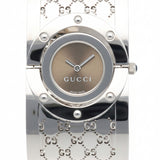 Gucci Toile Collection Wristwatch, Stainless Steel, Quartz, Model 112, Polished, Ladies