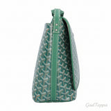 Goyard Capetian MM Shoulder Bag, PVC, CAPETIMMLTY01CG03P, Green, Unisex, Pre-owned