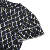 Chanel, Black/Purple, Size 44, Coco Beach Short-Sleeve Denim Jacket, Cotton, 44, Black/Purple