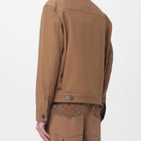 Gucci 854304ZAUJI, Camel Brown, Men's Jacket, Camel Brown