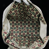 Gucci handbag for men and women, Guccissima pattern, white, large size, GG logo, leather, travel bag.