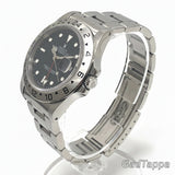 ROLEX 16570 Explorer II X-serial Automatic Date Watch Black Dial Stainless Steel Men's Silver  [Used]