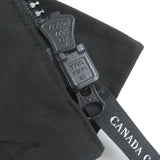 Canada Goose SANFORD PARKA 3400M, Black, Size XS, Men's Hooded Down Coat, Polyester Cotton Nylon Acrylic Polyurethane Down Feather, Size XS, Black